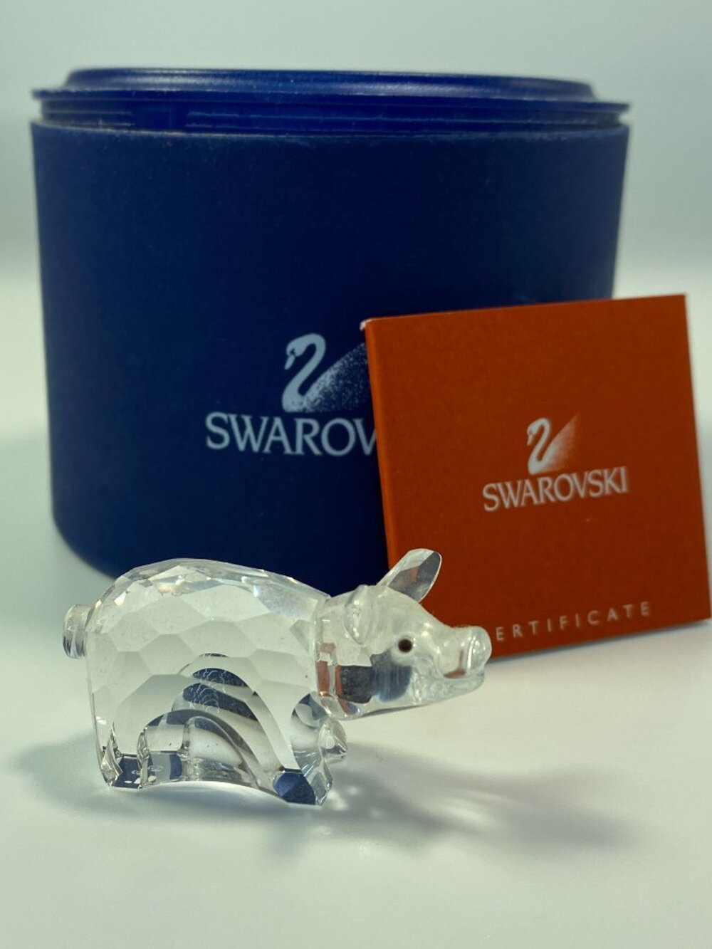 Swarovski Figurine Zodiac Pig 289914 MIB Retired